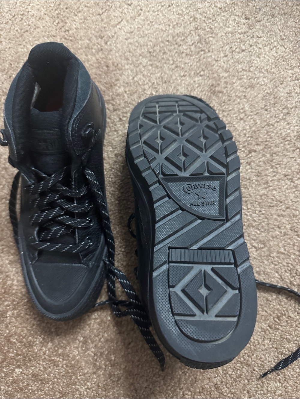 Converse Men’s Black High-Top Sneakers